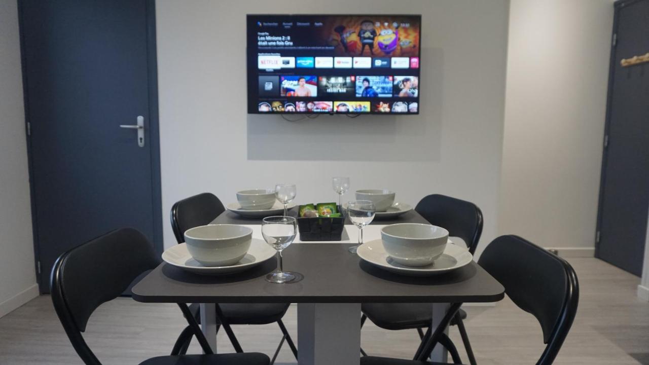 Cosy T2 Wifi Parking Proche Gare Centre Ville Сен-Кантен Экстерьер фото